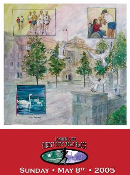 running race poster
