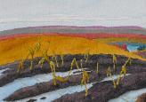 landscape watercolour