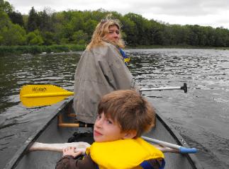 Canoeing the Grand with Deb and Kyle