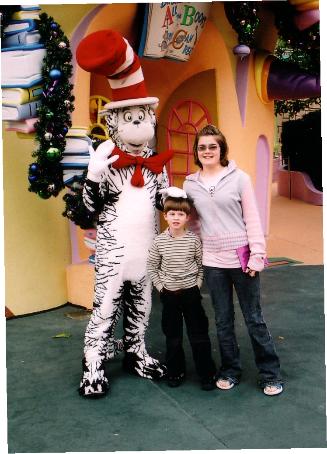 Cat In The Hat and kids