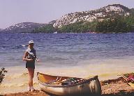 Debbie at Ontario Society of Artists Lake