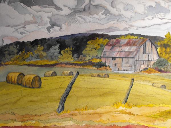 Dennis Kalichuk original watercolour on paper