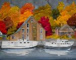 Port Stanley original watercolour