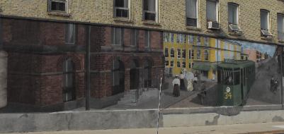 1906 Railway mural St. Thomas