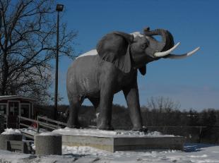 The St. Thomas Jumbo monument