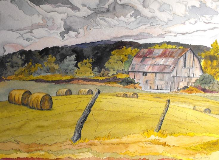 Dennis Kalichuk watercolour Ontario suite
