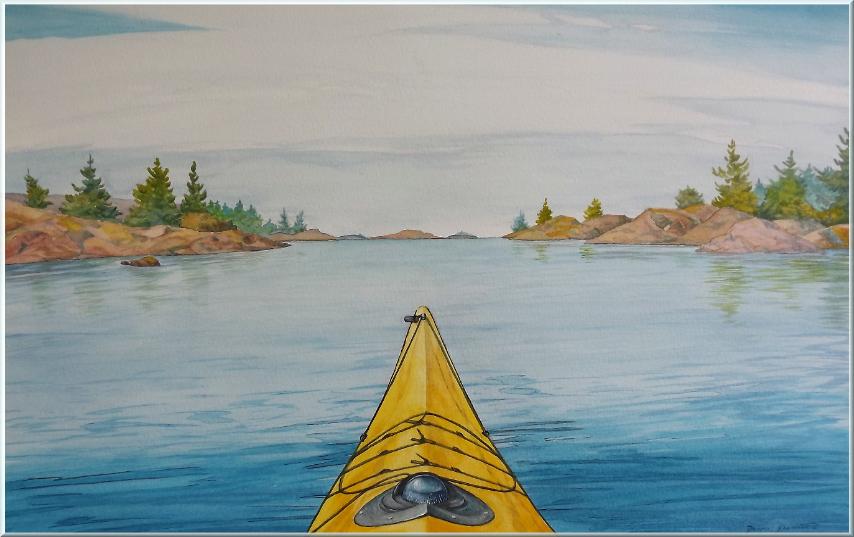 Kayaking Georgian Bay