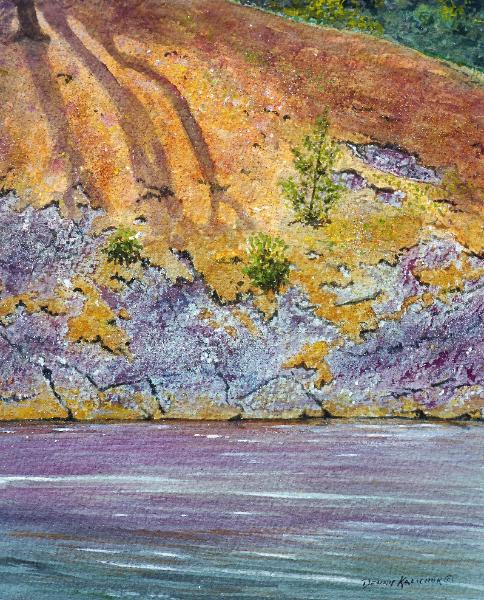 Dennis Kalichuk original watercolour on paper