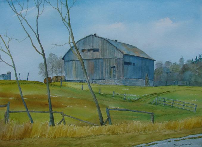 Dennis Kalichuk original watercolour