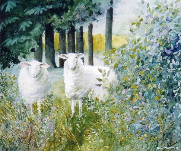 Dennis Kalichuk original watercolour